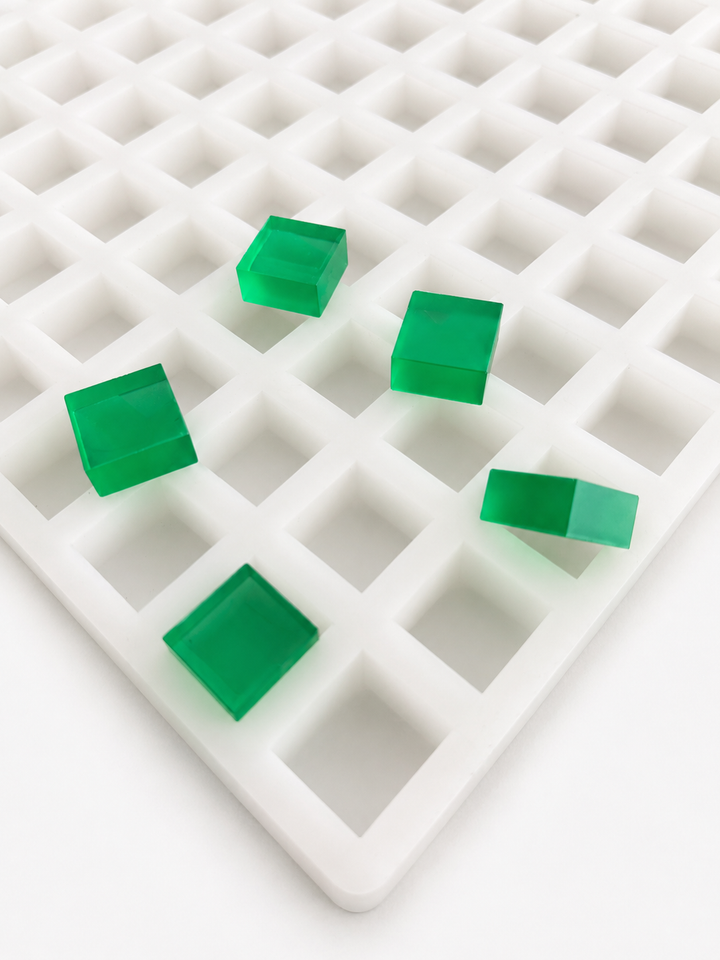 Moldes cuadrados para gomitas