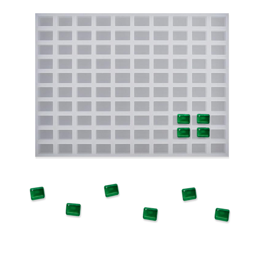 Moldes Rectangulares para Gomitas