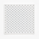 Molde vacío para gomitas de diamante de 2 mL, 179 cavidades — vista superior horizontal completa