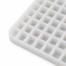4.6mL square gummy mold with 200 cavities close-up