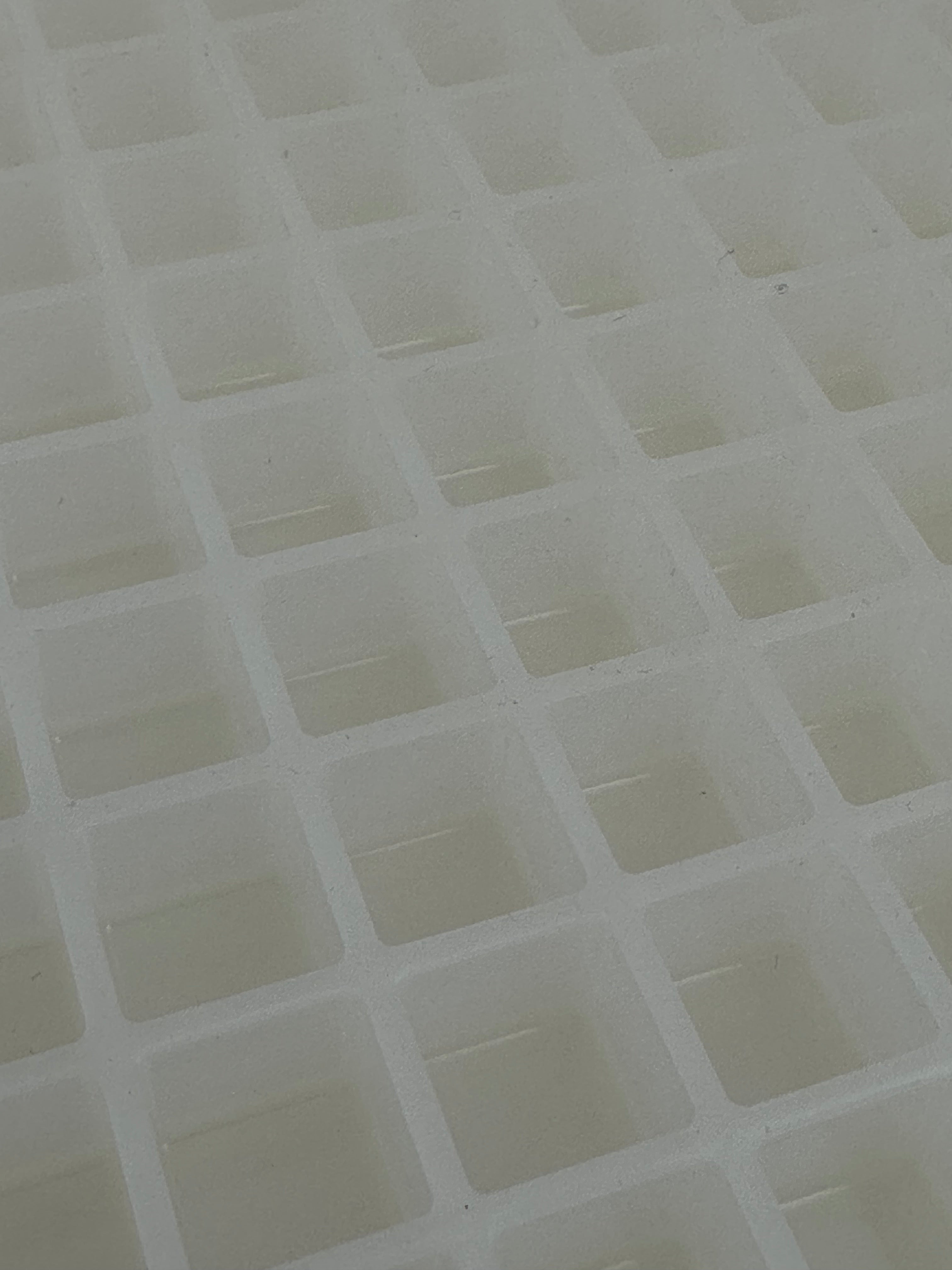 2ml de moho de goma de cubos - 520 cavidades