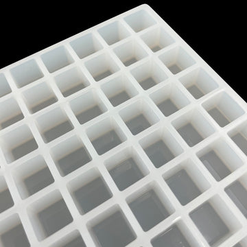 Molde de goma cuadrada de 2.5 ml - 216 cavidades